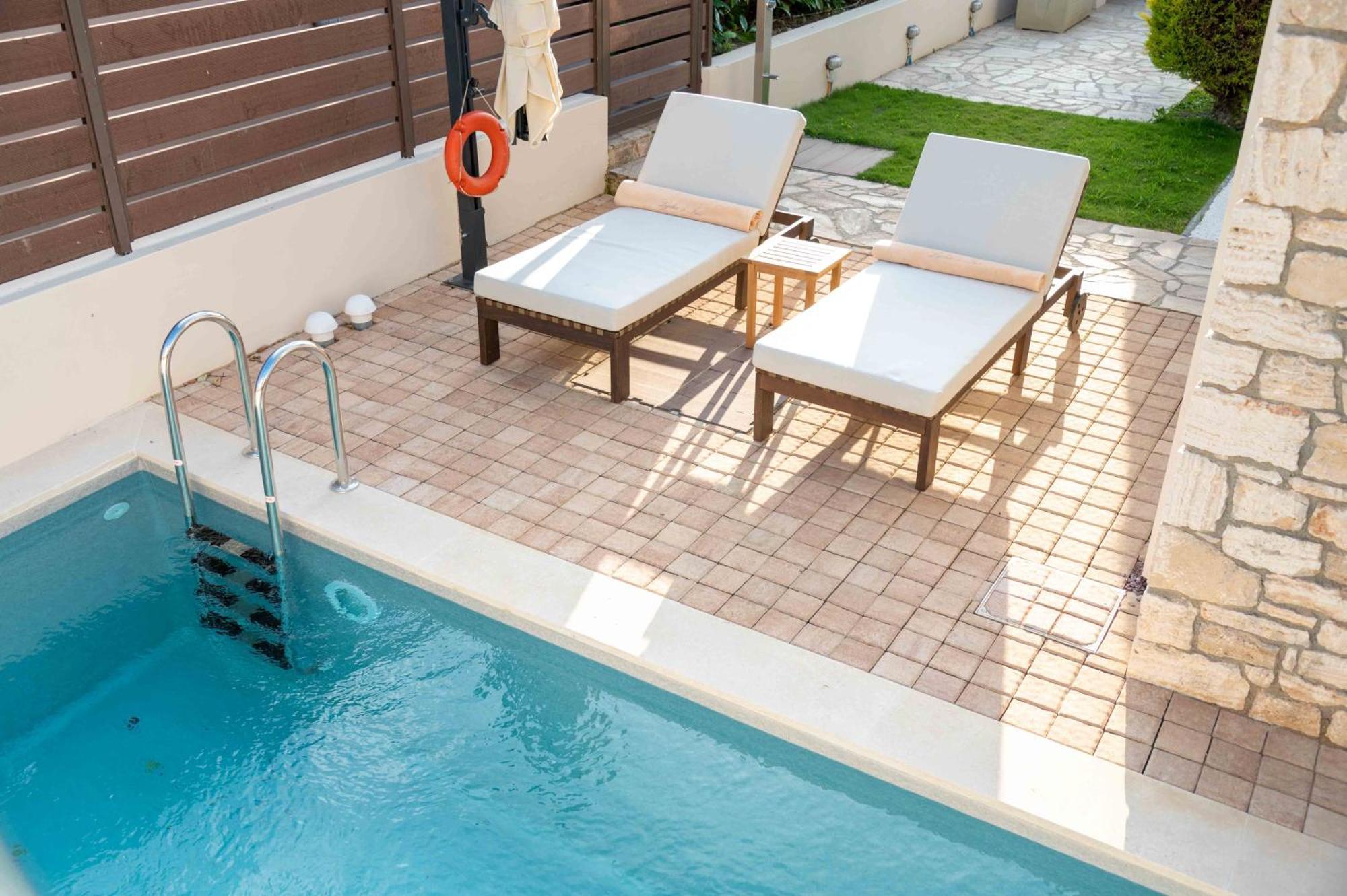 Lydia'S Inn 1 With Private Pool Melíssion エクステリア 写真